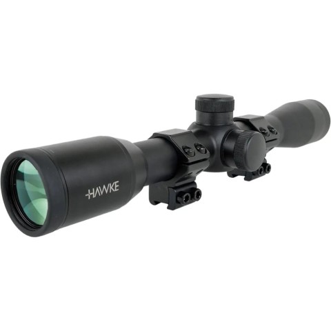 Приціл оптичний Hawke Fast Mount 4x32 сітка Mil Dot. Кільця на Ластівчин хвіст
