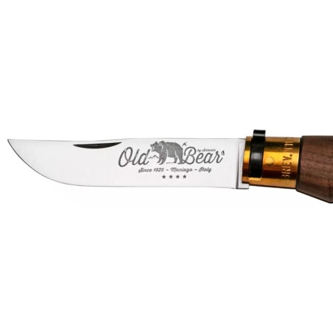 Ніж Old Bear Classic XL, 420 stel, Walnut wood