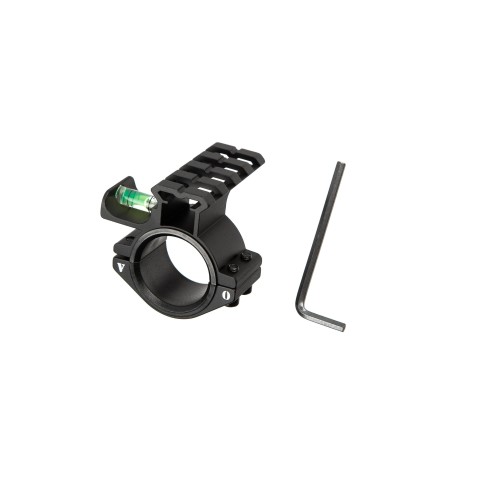 Кільце Vector Optics 30/25,4 мм з бульбашковим рівнем і планкою Пікатіні зверху