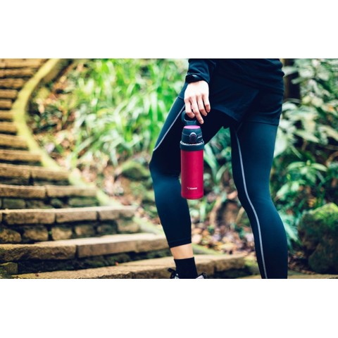 Термокружка ZOJIRUSHI SM-QAF60RK 0.6 л с переноской ц:красный