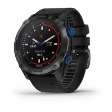 Смарт-часы Garmin Descent Mk2i титановые серые DLC с черным ремешком