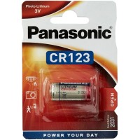 Батарея Panasonic CR 123 BLI 1 LITHIUM