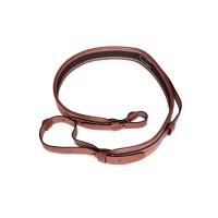 Ремень кожаный на подкладке узкий