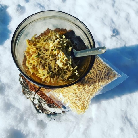 Паста Альфредо Happy Elk  прозора упаковка