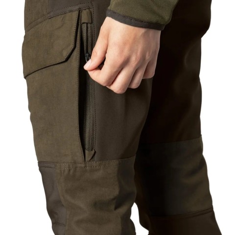 Брюки Harkila Scandinavian Women 38 willow green/deep brown