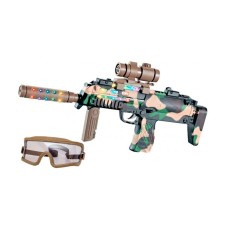 Автомат світло-звуковий ZIPP Toys HK MP7 у наборі з окулярами ц:камуфляж,коричневий