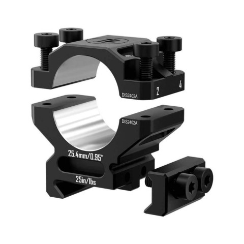 Кільця Discovery 6061 For Picatinny 1inch(25.4mm) 0.95in DGPR2-25.4-0.95-61 (M240601)