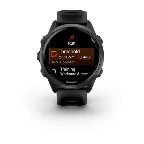 Смарт-годинник Garmin Forerunner 570 (42 мм) грифельно-сірий алюміній/чорний