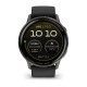 Смарт-годинник Garmin D2 Air X15 чорний з чорним силіконовим ремінцем