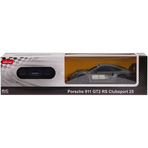 Машинка Rastar Porsche 911 GT2 RS Clubsport 25 1:24 Серый