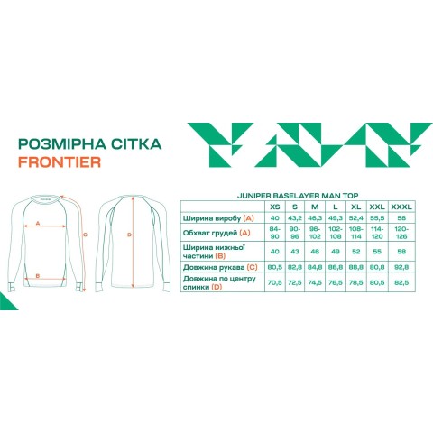 Термокофта Frontier Juniper XXL merino/bamboo Marine