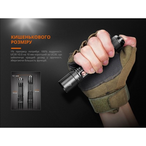 Ліхтар ручний Fenix UC35 V20 CREE XP-L HI V3