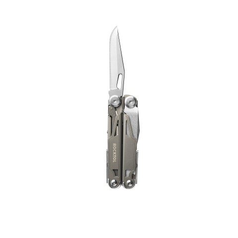 Мультитул Rocktol SK02VG 19-в-1 з титановим покриттям та нейлоновим чохлом в подарунковій коробці