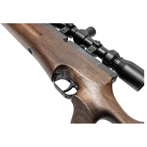 Пневматическая редукторная РСР винтовка Weihrauch HW 100 FSB Thumbhole stock кал. 4,5