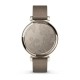 Смарт-часы Garmin Lily 2 Classic кремово-золотистые с кофейным нейлоновым ремешком