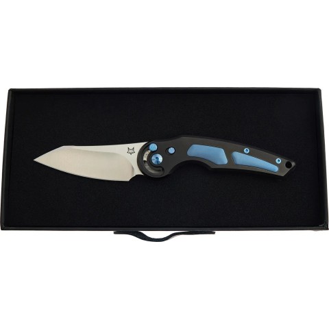 Нож Fox Jupiter Titanium ц:blue/black