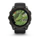 Смарт-годинник Garmin fenix 8 AMOLED (51 мм) Sapphire карбоново-сірий DLC чорний/гравійно-сірий