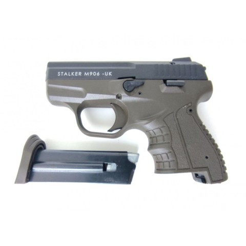 Стартовий пістолет Stalker M906 Haki Grips