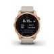 Смарт-часы Garmin fenix 7S Solar розово-золотистые со светло-песочным ремешком
