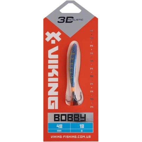Бокоплав Viking Fishing Bobby 48mm 18.0g #21 Kingfisher Green