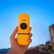 Портативна еспресо-кавоварка Wacaco Nanopresso жовта, механічна, для меленої кави