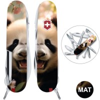 Ніж Victorinox Fisherman Animal 91мм,17функ ,Панда