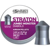 Пули пневм JSB Monster Straton, 5,51 мм , 1,645 г, 200 шт/уп