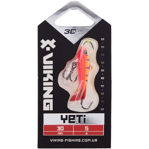 Балансир Viking Fishing Yeti Ice Jig 30mm 5.0g #15 Pink Moon