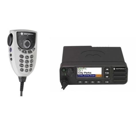 Комплект автомобільна радіостанція Motorola DM4600e VHF LP (25 Ватт) та IMPRES RMN5127 Keypad Microphone