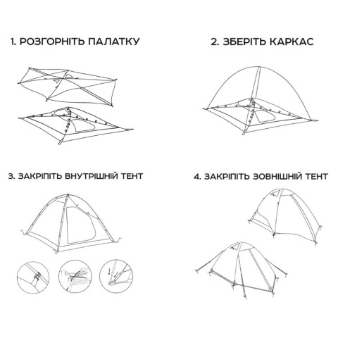 Палатка СИЛА Міраж двомісна