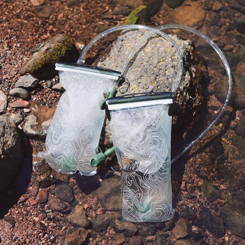 Питна система (гідратор) Naturehike CNK2450CF011, 1.5л. прозора