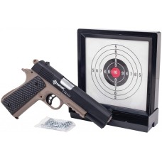 Пневматичний пістолет Crosman S1911KT Classic 1911 суперкомплект