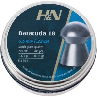 Пули пневм H&N Baracuda 18, 5,52 мм 1,175 g, 200шт/уп