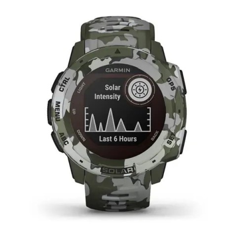Смарт-годинник Garmin Instinct Solar Camo Edition Lichen