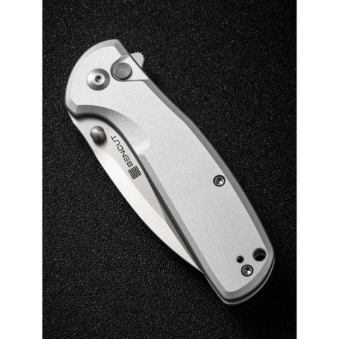 Ніж складаний кишеньковий Sencut ArcBlast, (7.6 см) 9Cr18MoV / Aluminum сірий