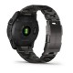 Смарт-годинник Garmin fenix 7X Sapphire Solar карбоново-сірий титановий DLC з титановим вентильованим браслетом