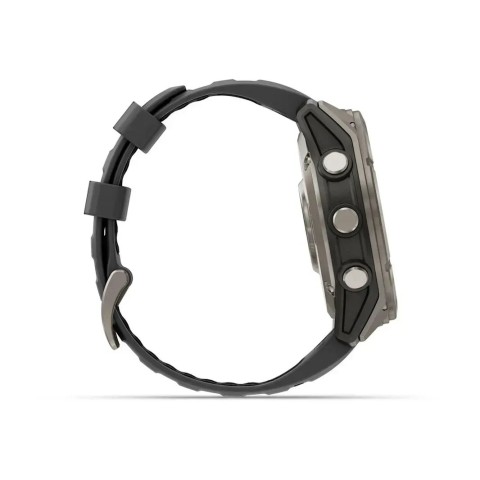 Смарт-годинник Garmin fenix 8 Pro AMOLED (51 мм) Sapphire титан графітовий/чорний