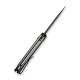 Ніж складаний кишеньковий Civivi Elementum II, (7.5 см) Nitro-V / Aluminum сірий