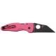 Нож Spyderco MicroJimbo Black Blade ц:pink