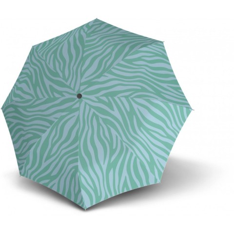 Парасоля Knirps A.200 Zebra Mint Авто/Складана/8спиць /D98x28см