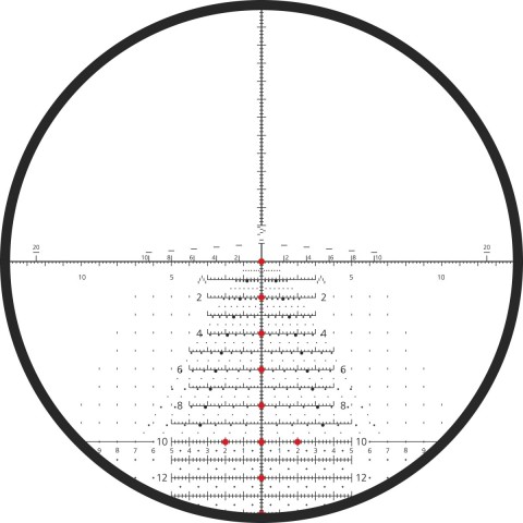 Прицел оптический ZCO 8-40x56 (36 мм) 10MIL FFP illum. Tremor5 CCW