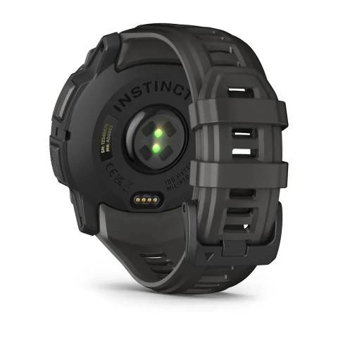 Смарт-часы Garmin Instinct 3 (50 мм) AMOLED черные/угольные
