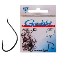 Крючок Gamakatsu F22 №12 (25шт/уп) black