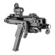 Обвіс тактичний Fab Defense K.P.O.S SCOUT для Glock 17/19 чорний