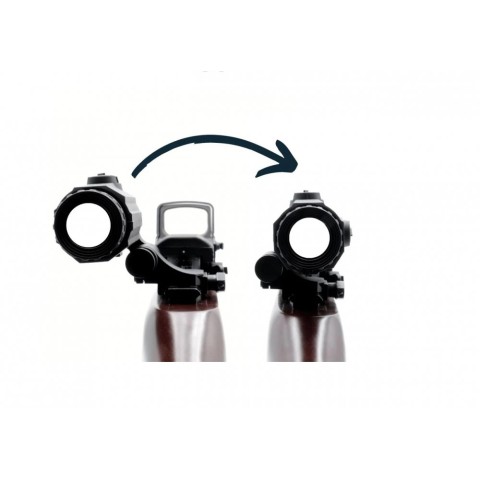 Оптичний збільшувач Vector Optics Maverick-III 3x22mm Magnifier MIL