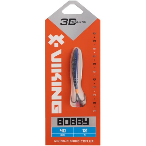 Бокоплав Viking Fishing Bobby 40mm 12.0g #22 Kingfisher Pink