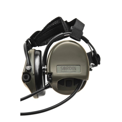 76332-06-S Навушники Sordin Supreme MIL CC Neckband Green PVC