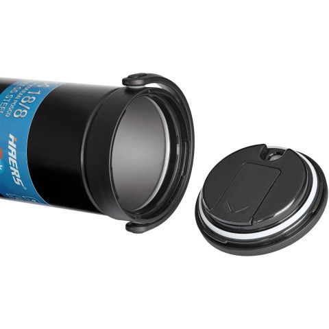 Пищевой термоконтейнер Haers HR-2300-17 2.3l Black