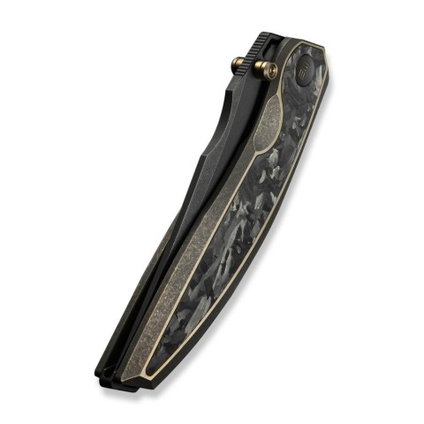 Ніж складаний мисливський Weknife Quinseris, (10,1 см) Bohler M390 / Titanium бронзовий