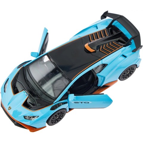Машинка Rastar Lamborghini Huracan STO 1:32 ц:голубой